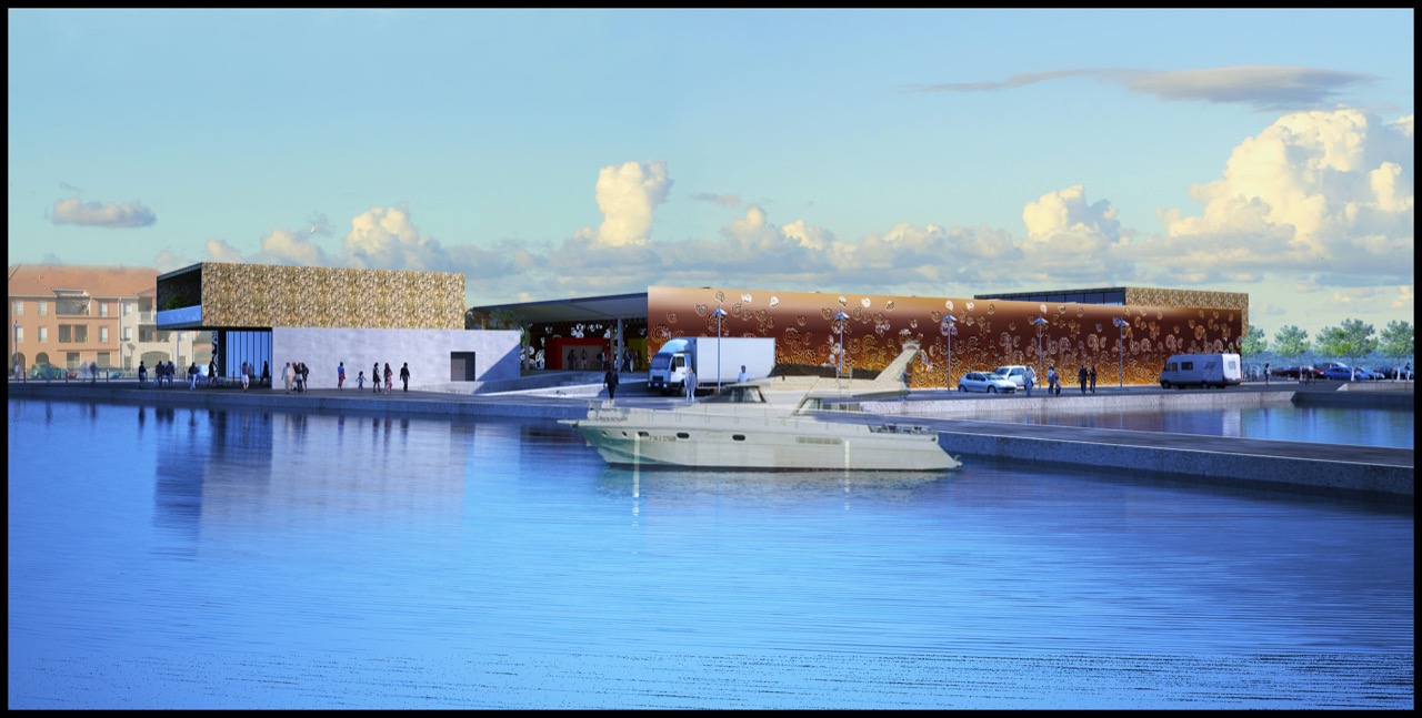 criée, port de bouc, projet, public, architecte