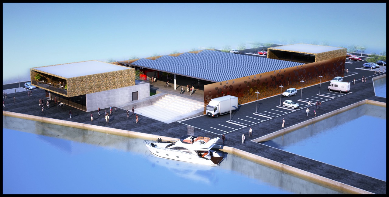 criée, port de bouc, projet, public, architecte