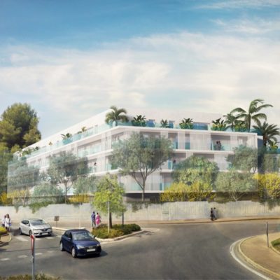 collective housing apartments antibes architect proximity Bnp plan nice building