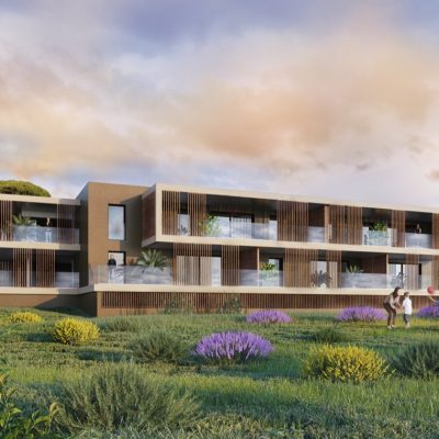 jardins d'évacuation, Frejus, architecte, cote d'azur, collectif, appartement