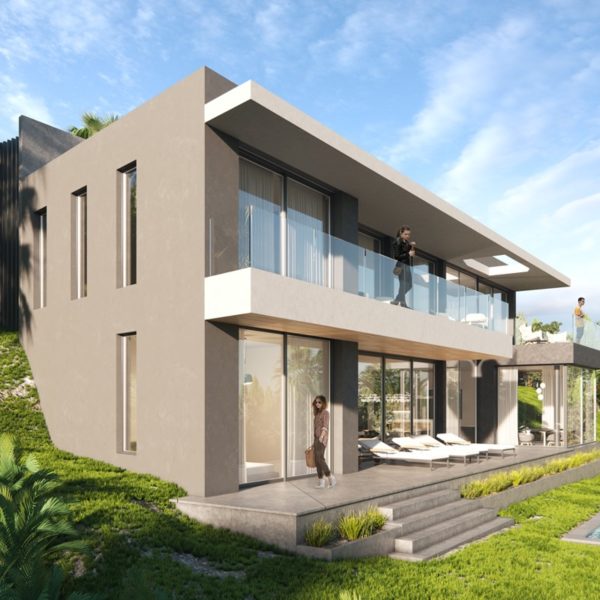 villa, renovation, projet, architecte